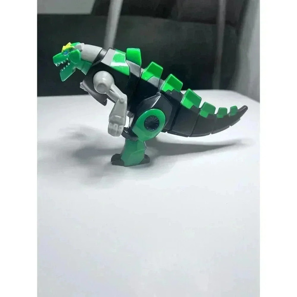 Transformers 7 Grimlock Action Figure Green Dino 2016 McDonalds Dinosaur Toy - Picture 1 of 10